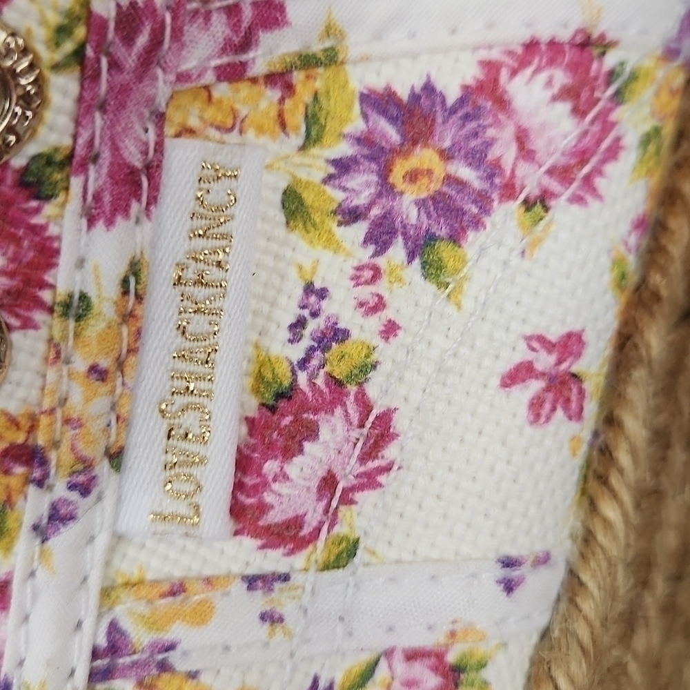 𝅺loveshackfancy superga women's size 39.5 EUC tropical sunset - Picture 8 of 8